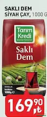 TARIM KREDİ SAKLI DEM SİYAH ÇAY 1000 G indirimli fiyat TARIM KREDİ SAKLI DEM SİYAH ÇAY 1000 G fiyat ve kampanya bilgisi